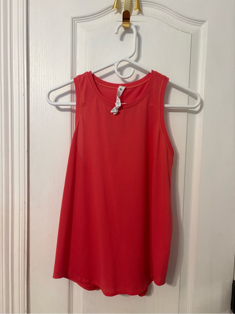 Lululemon Coral-Red Women's Athletic Tank